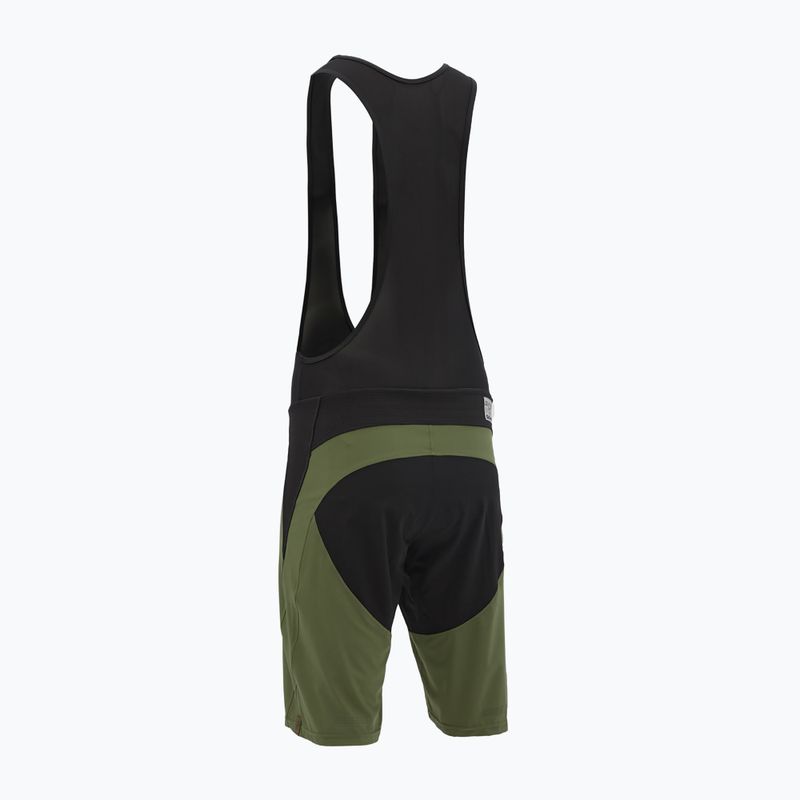 Men's SILVINI Barrea olive/black cycling shorts 4