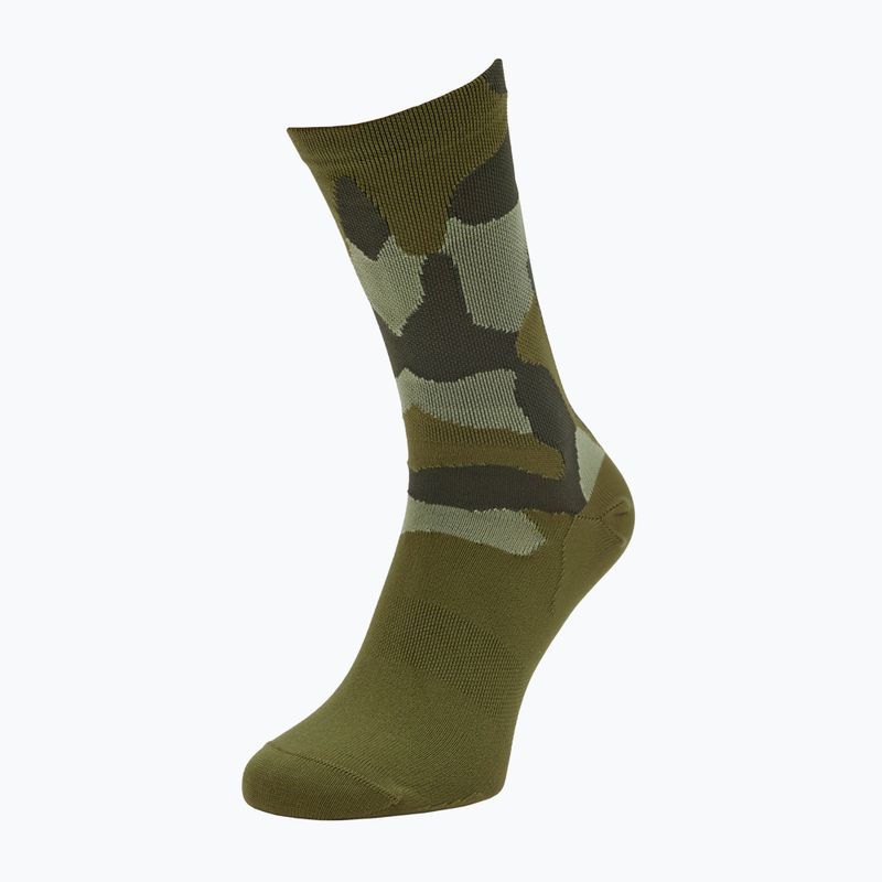 SILVINI Calitre olive cycling socks