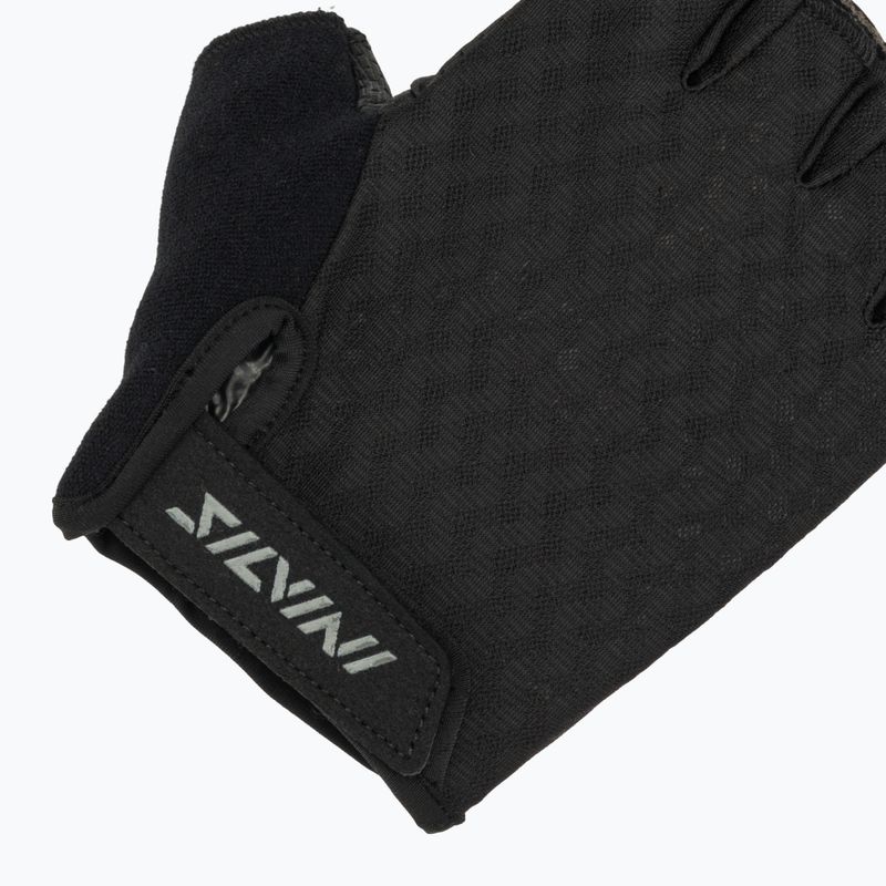 Women's cycling gloves SILVINI Gaiona black 4