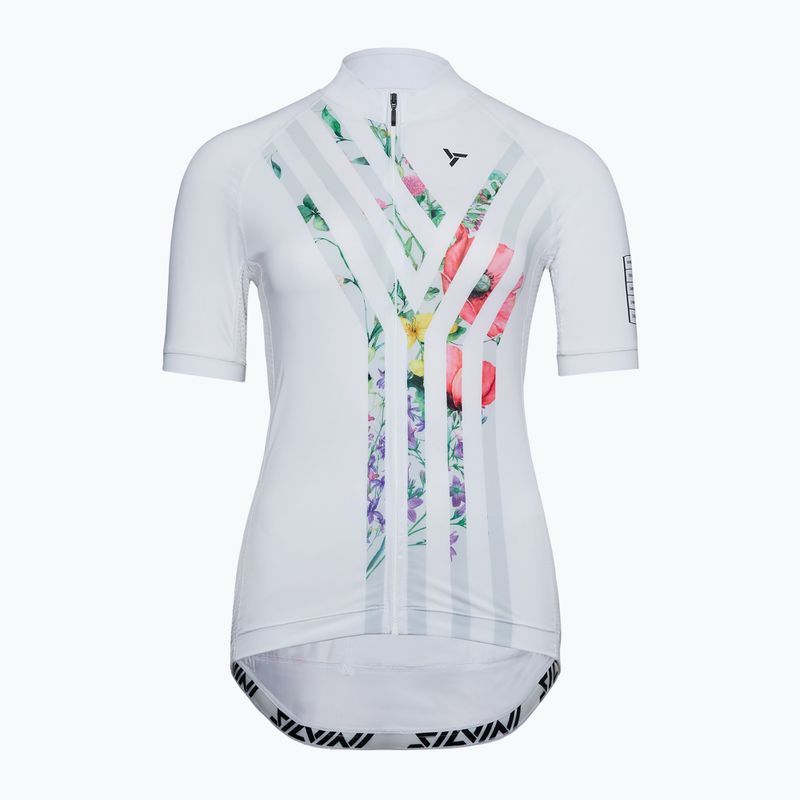 SILVINI women's cycling jersey Calnia white/cloud