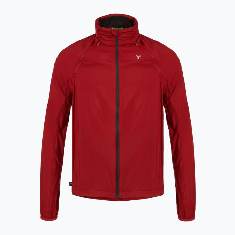 Men's cycling jacket SILVINI Vetta merlot