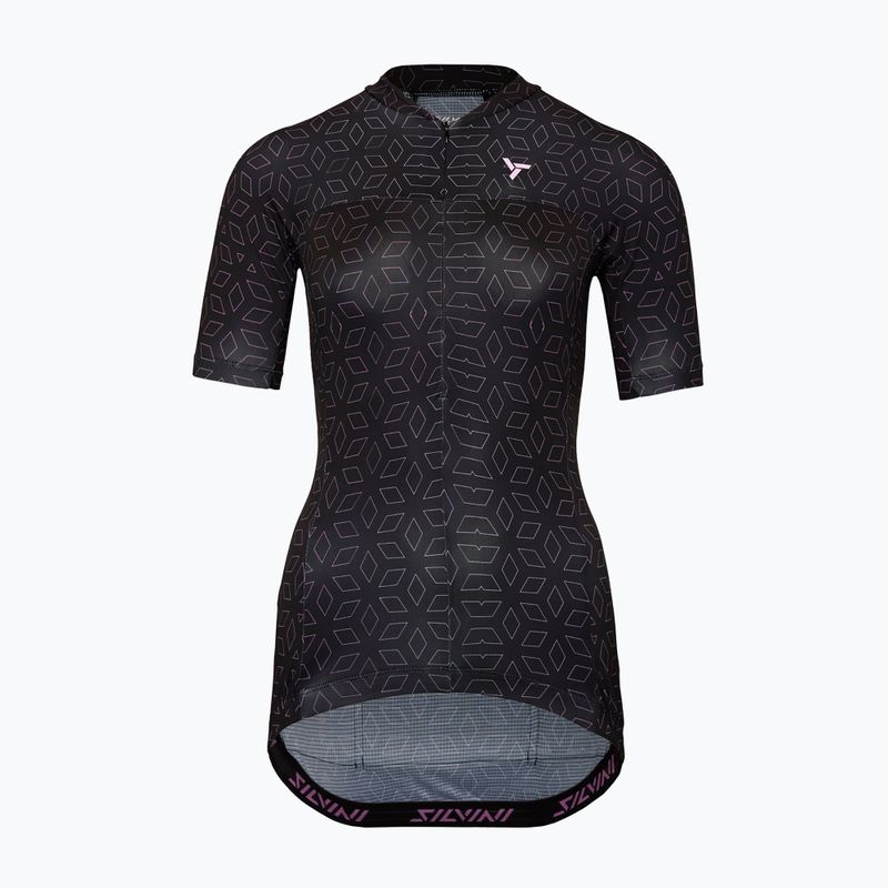 SILVINI Catirina women's cycling jersey black/blush 5