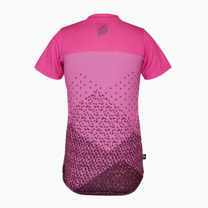 SILVINI children's cycling jersey Denni plum/pink 6