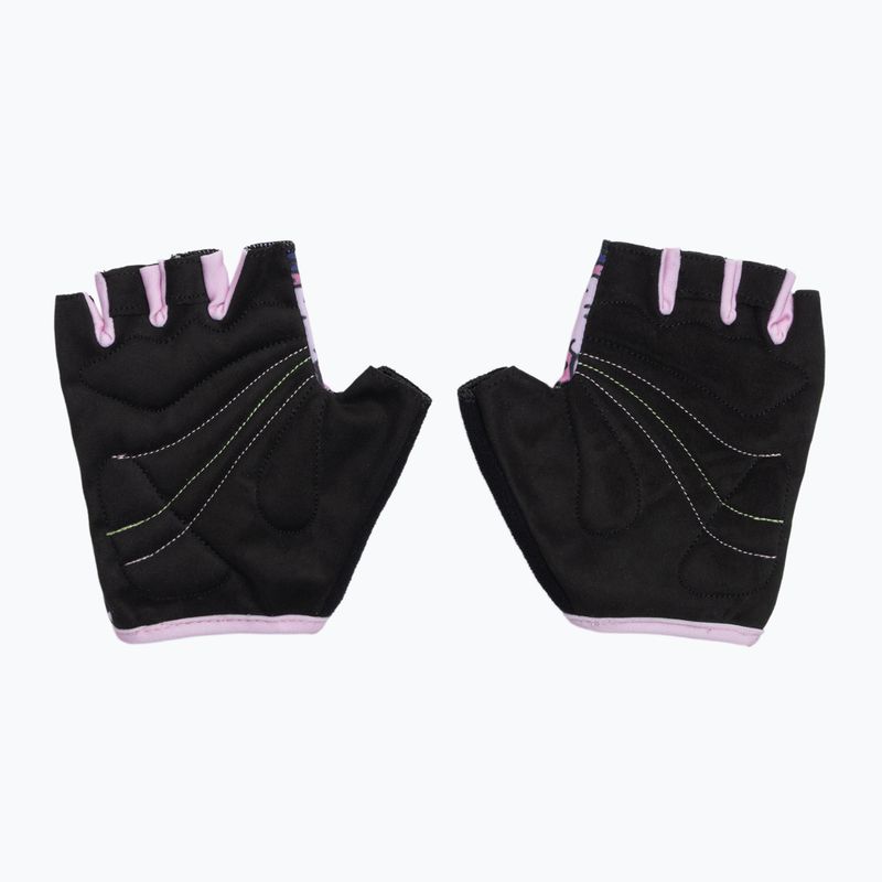 SILVINI Locri blush/green children's cycling gloves 3