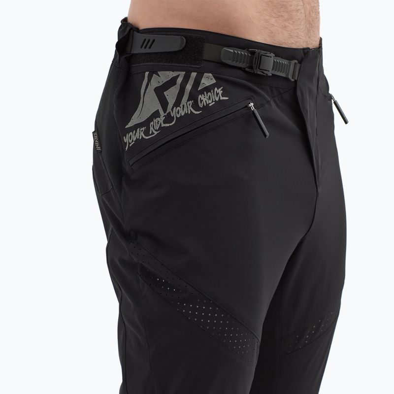 Men's cycling trousers SILVINI Tellaro black 4