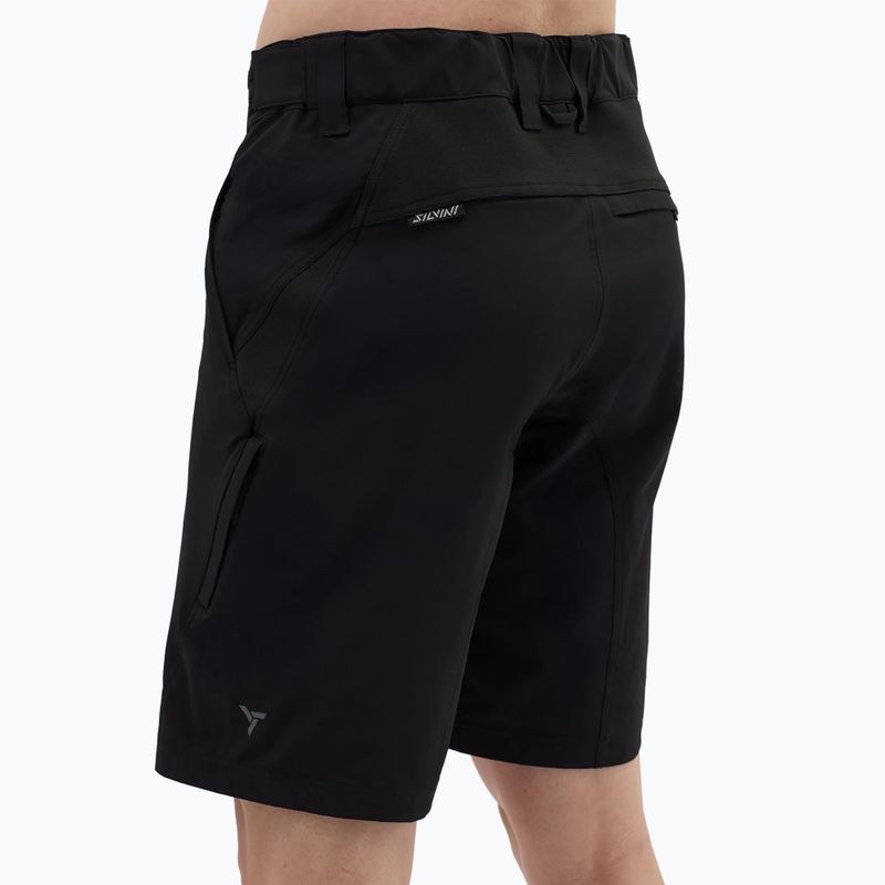 Men's cycling shorts SILVINI Elvo black 4