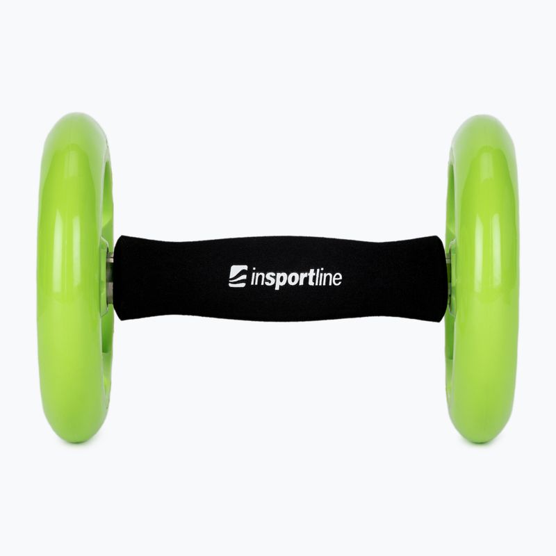 InSPORTline exercise wheels Double green 13474 3