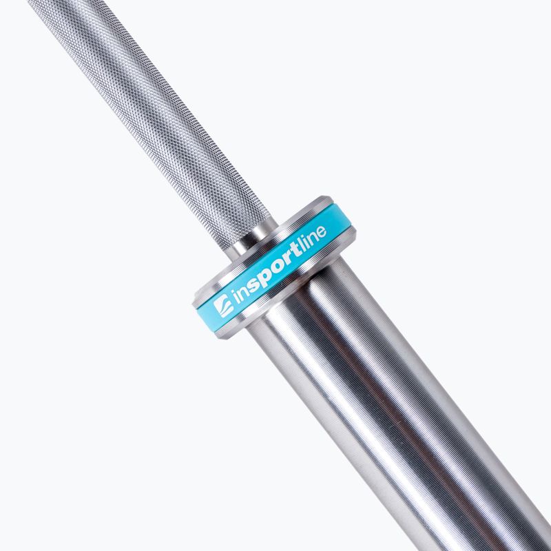 InSPORTline Olimpic barbell OB-86 WH6 silver 17905 2