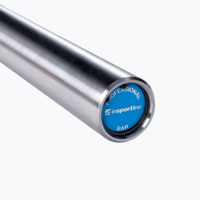 InSPORTline Olimpic barbell OB-86 WH6 silver 17905 3