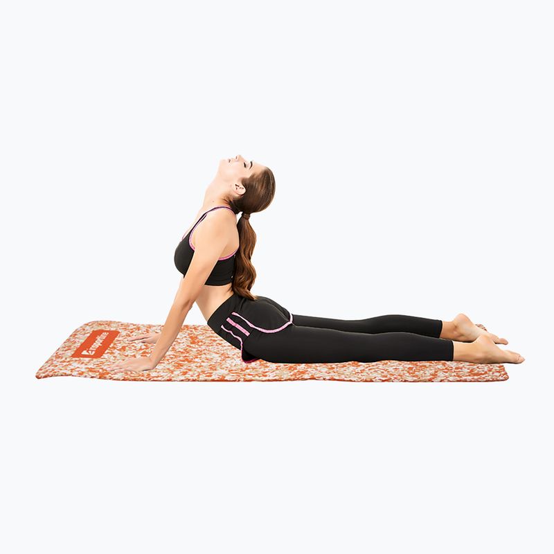 InSPORTline Camu orange fitness mat 17995-1 6