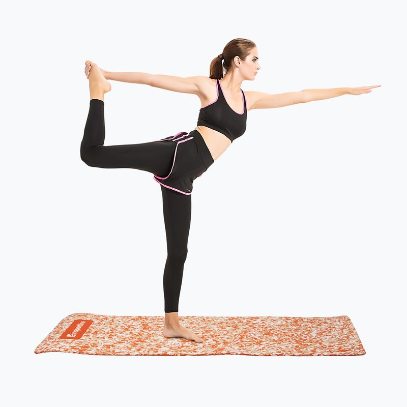 InSPORTline Camu orange fitness mat 17995-1 7