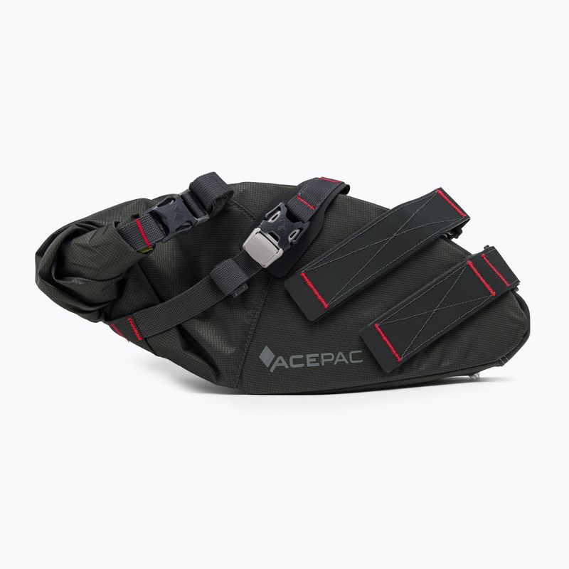Bike bag under saddle Acepac grey 103329 2