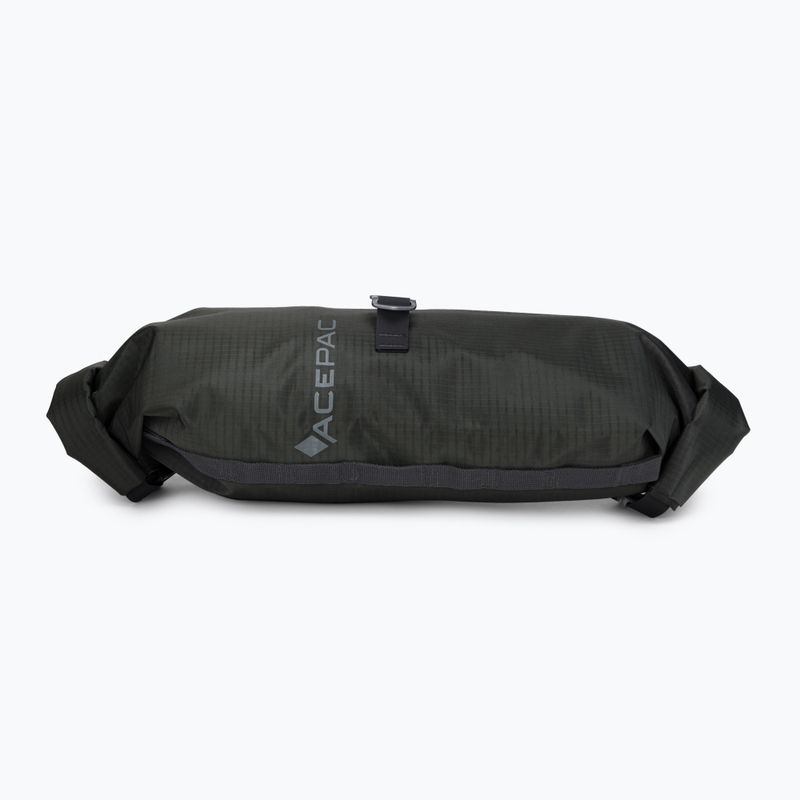 Acepac handlebar bike bag grey 138123 2