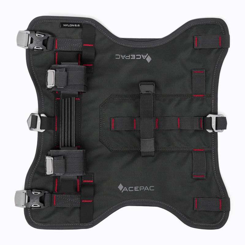 Acepac handlebar bag holder grey 139021
