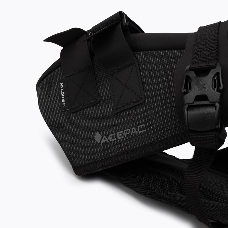 Under saddle harness for bike bag Acepac black 143004 5
