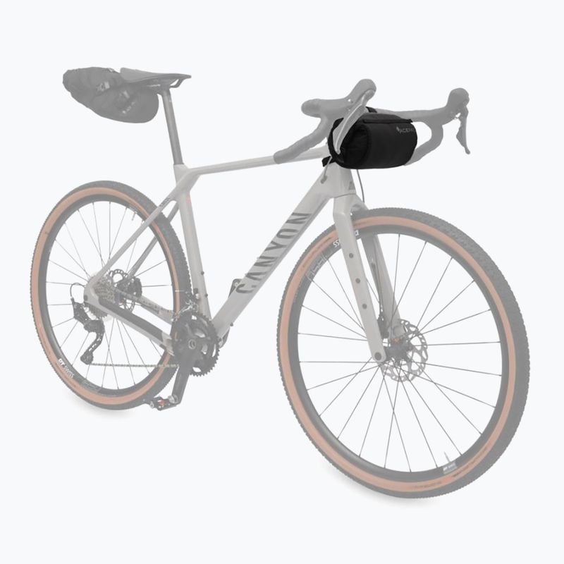 Acepac Barrel MKIII 2 l black handlebar bicycle bag 6