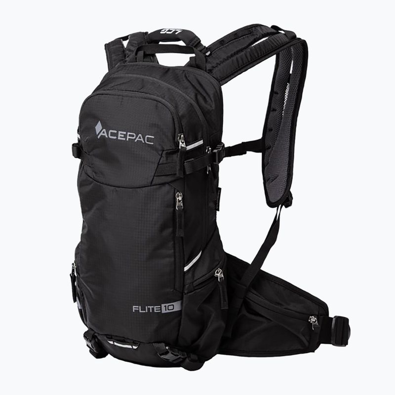 Acepac Flite 10 MKIII 10 l bicycle backpack black