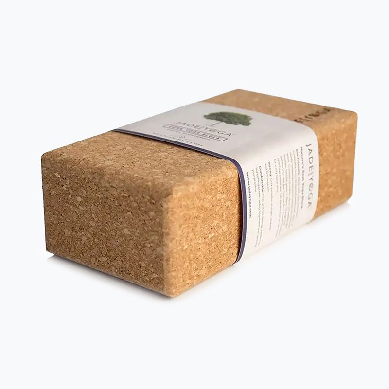 Yoga block JadeYoga Cork Block Large cork 2