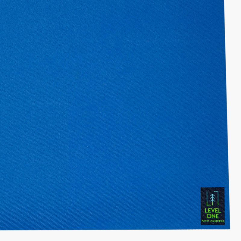 JadeYoga Level One yoga mat 68'' 4 mm blue 468CB 3