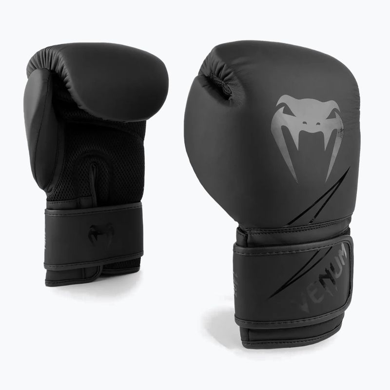Venum Boxing WLMT Edition black/black boxing gloves