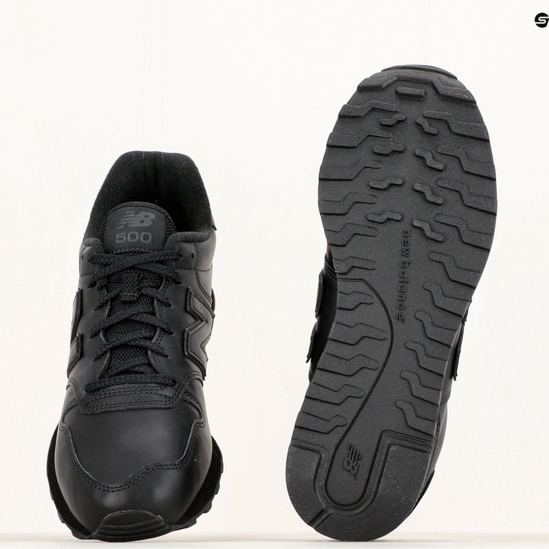 New Balance men's shoes GM500V2 black GM500ZB2.D.115 12