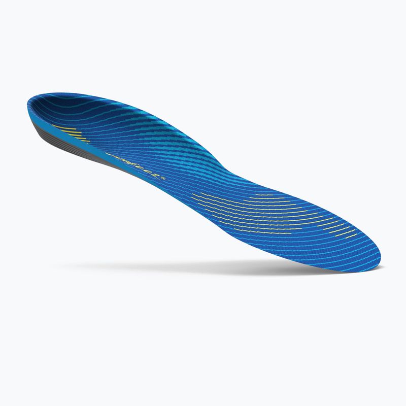 Superfeet Run Comfort Thin blue shoe insoles 2