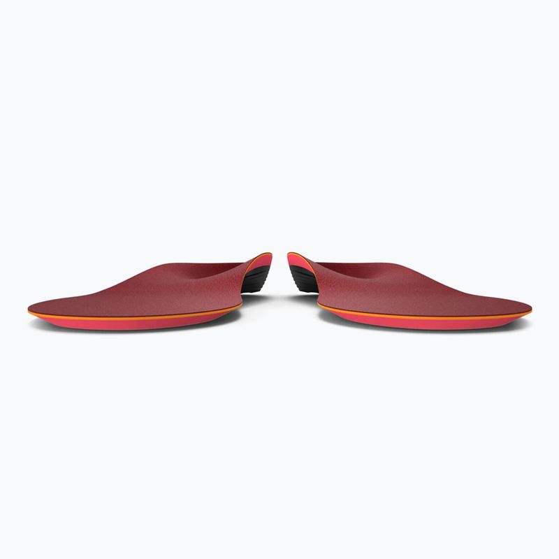 Superfeet Winter Support hot coral shoe insoles 7