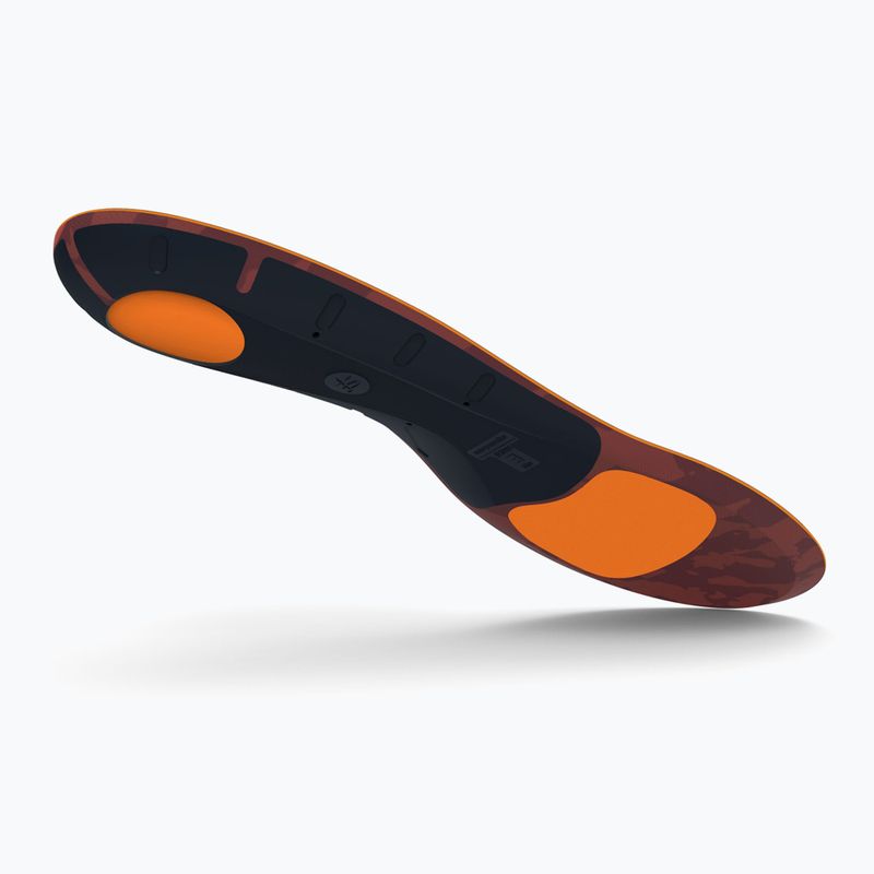Superfeet Active Cushion Low Arch tandoori spice shoe insoles 7