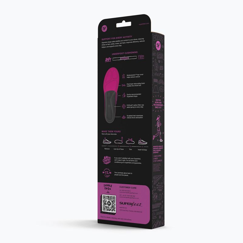 Shoe insoles Superfeet Active Women's Support plum 9