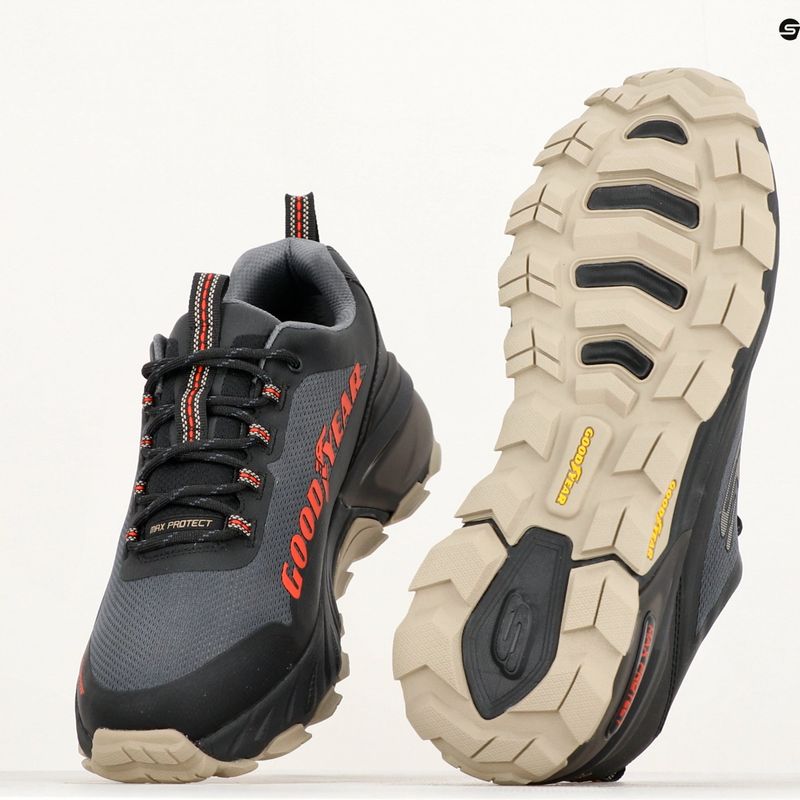 Skechers Max Protect Fast Track black/multi men's shoes 18
