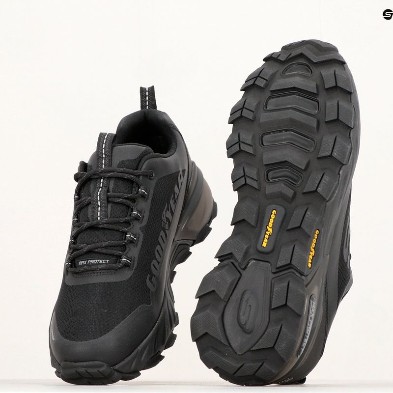 Skechers Max Protect Fast Track men's shoes black 12