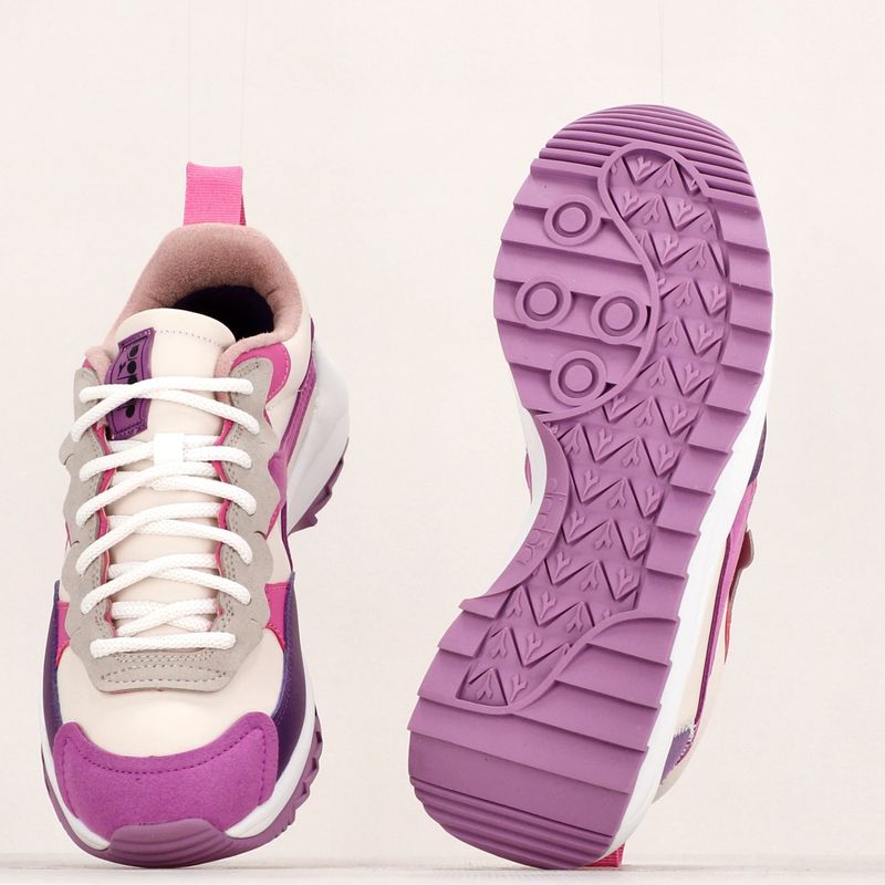 Women's shoes Diadora Jolly Pop blanc de blanc/mulberry 18