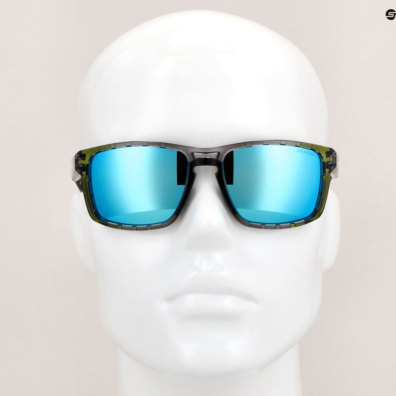 Julbo Shield Polar 4 Hd black/yellow fluo/capsule ocean master cycling glasses 11