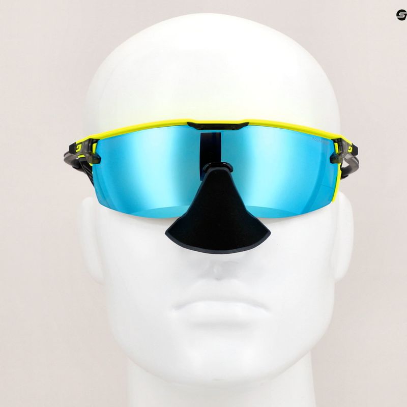 Julbo Ultimate Cover Polar 4 Hd cycling glasses black/yellow fluo/capsule ocean master 14