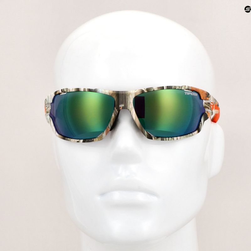 Tifosi Amok Polarized camo/polarized smoke enliven on-shore cycling glasses 8