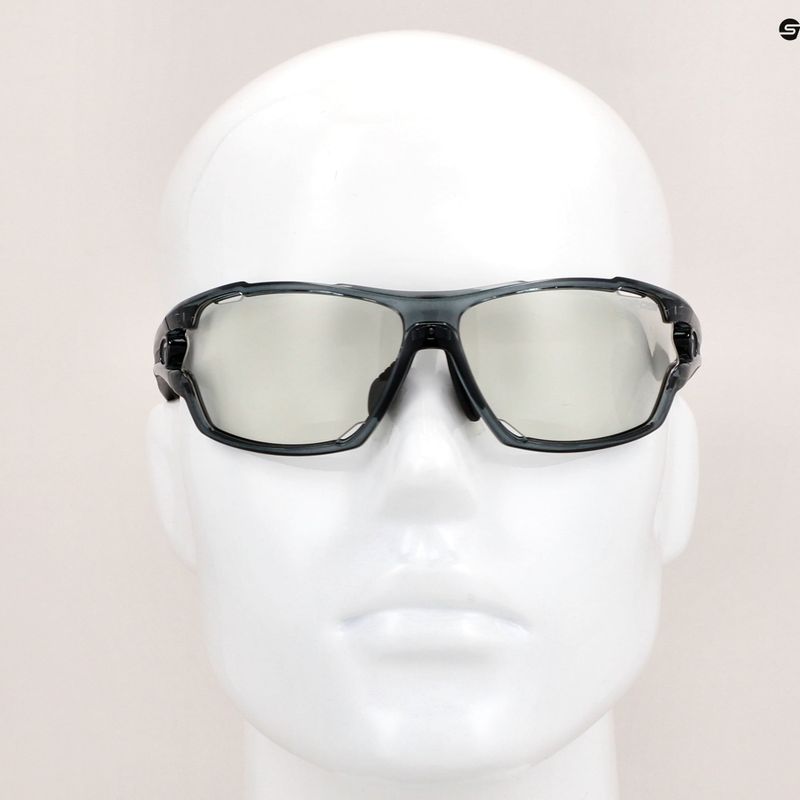 Tifosi Amok Fototec crystal smoke/light night photochromic cycling glasses 7