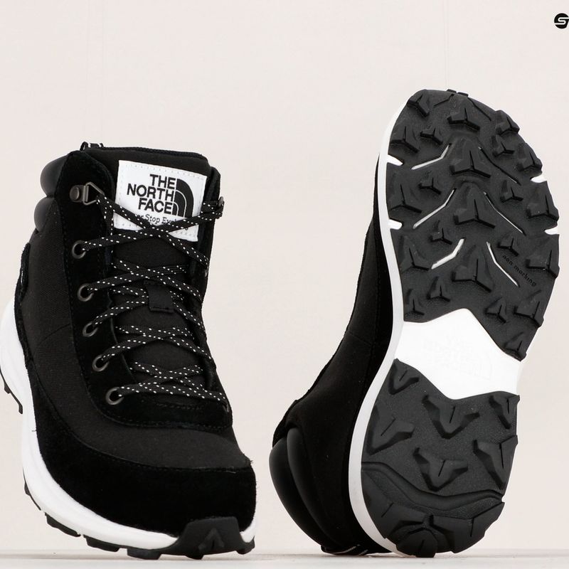 The North Face Back To Berkeley IV Hiker black/white children's trekking boots 8
