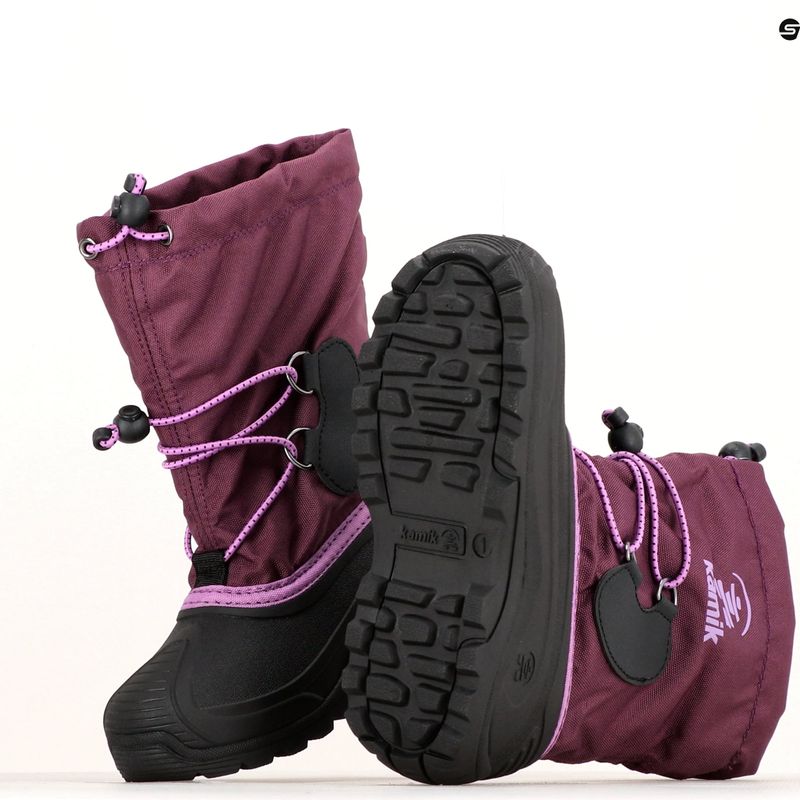 Boys' trekking boots Kamik Southpole4 grape 14