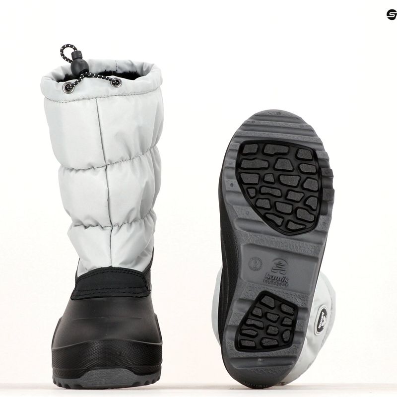 Boys' trekking boots Kamik Snowcozy light grey 14
