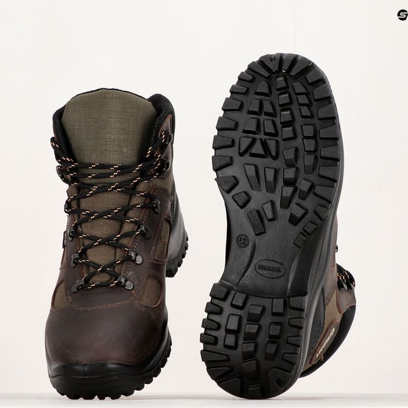 Men's trekking boots Grisport 626D91G brown 10