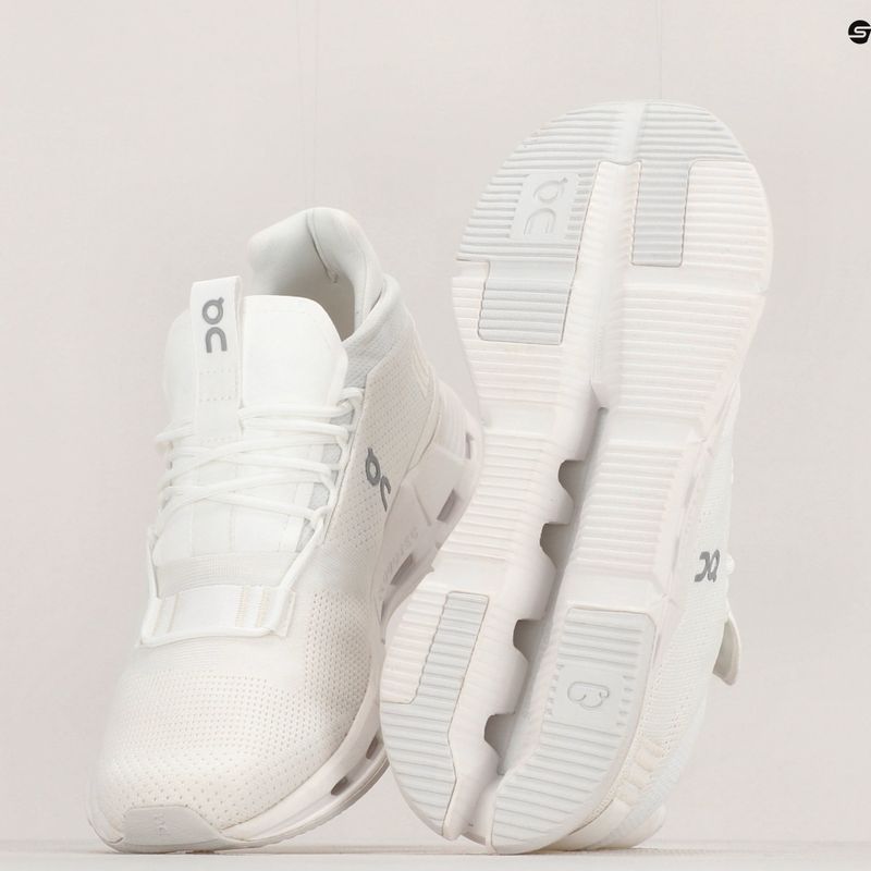 Women's running shoes On Cloudnova undyed white/white 15