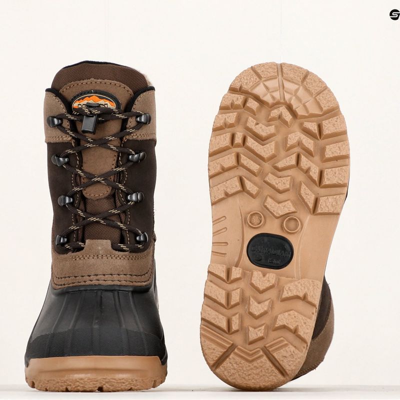 Children's trekking boots Meindl Sölden dark brown 10