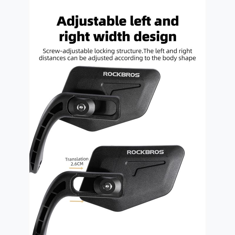 Bike mirror Rockbros 260003002 Handlebar Mirror 1 pcs Right black 2