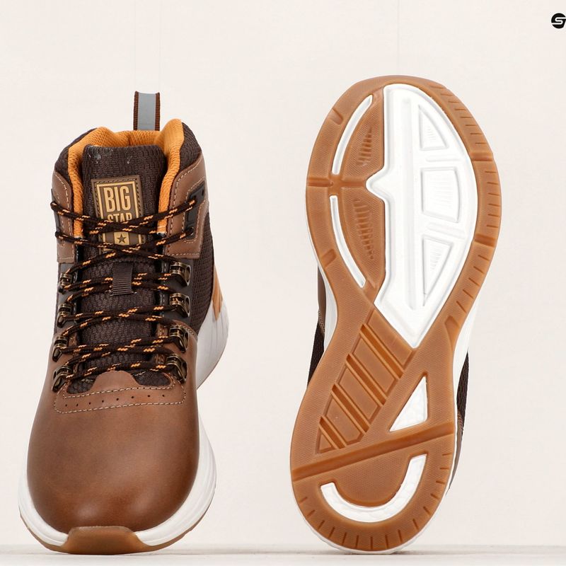 BIG STAR women's shoes KK274224 brown 9