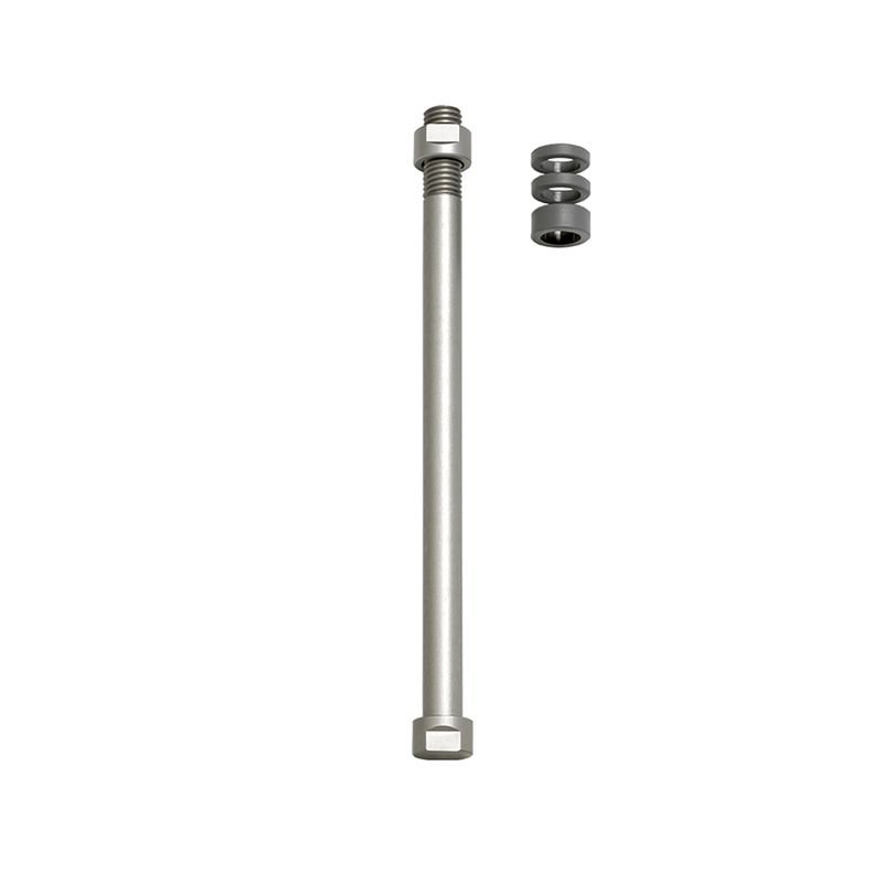 Tacx E-Thru rigid axle 142x12 M12x1.5 rear silver T1710