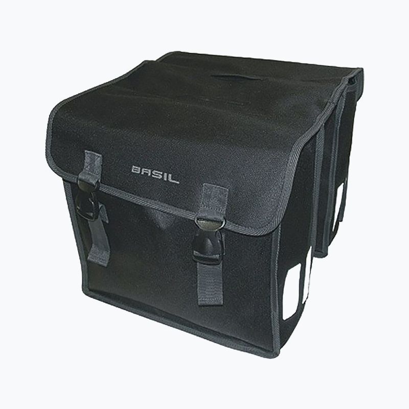 Basil Mara XL double rear bike pannier black B-17108