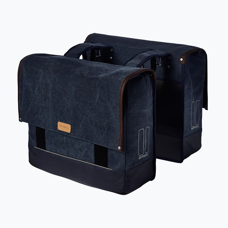 Basil Urban Fold Double Bike Bag 40-55 l navy