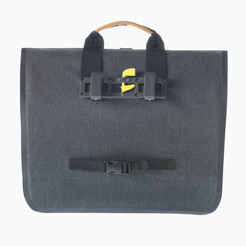 Basil Urban Dry Busy bike rack bag 20 l charcoal melee 2