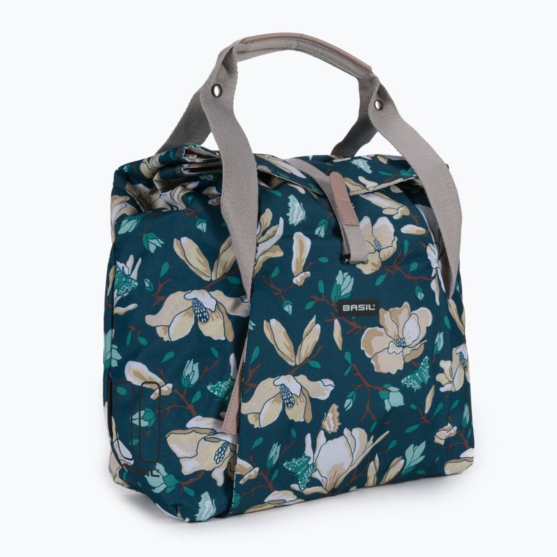 Basil Magnolia Shopper bike bag blue B-17684
