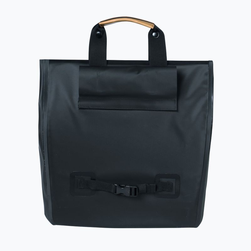 Basil Urban Dry Shopper 25 l matt black bicycle pannier 2